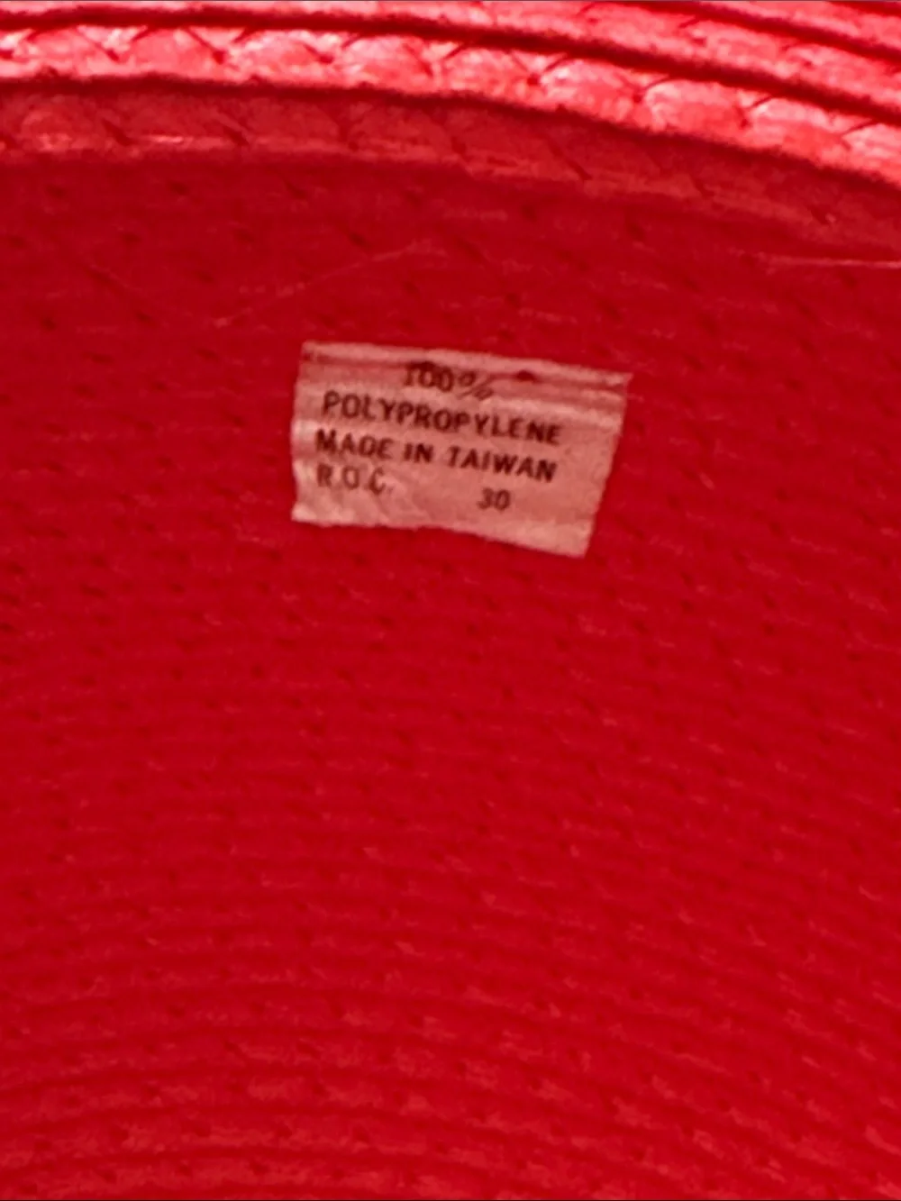 Vintage Elegant Red Wide-Brim Women's Sun Hat with Black Band
